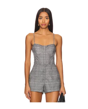 CAMI NYC MONET ボディスーツ - Black,White. - サムネイル1