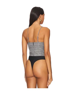 CAMI NYC MONET ボディスーツ - Black,White. - サムネイル4