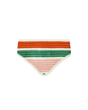 Callahan PERLA かぎ針編みのヘッドスカーフ - Red,Green. - サムネイル2