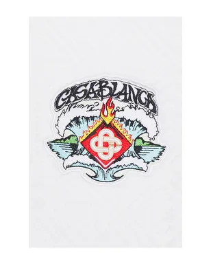 Casablanca WAVES MONOGRAM ZIP UP パーカー - サムネイル6