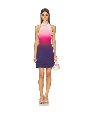 Casablanca GRADIENT ドレス - Fuchsia,Purple. - サムネイル1