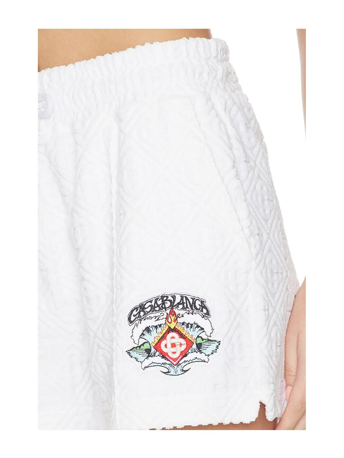 Casablanca WAVES MONOGRAM TOWELLING ショートパンツ - 画像6