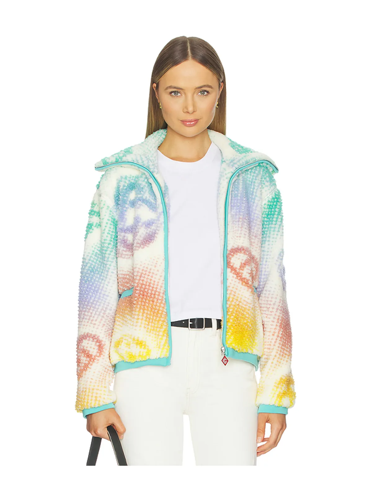 Casablanca MONOGRAM ジャケット - Teal,Blush. - 画像1