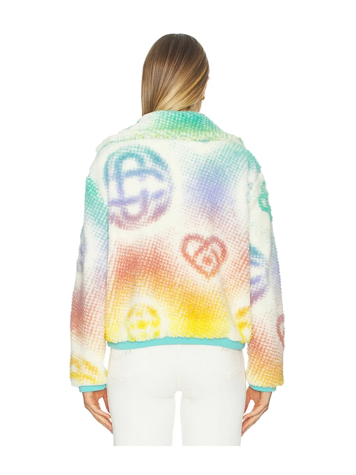 Casablanca MONOGRAM ジャケット - Teal,Blush. - 画像4