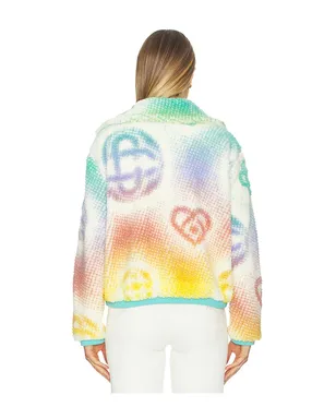 Casablanca MONOGRAM ジャケット - Teal,Blush. - サムネイル4