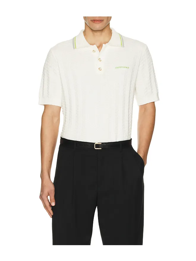 Casablanca Casablanca TENNIS BOUCLE ポロシャツの商品画像