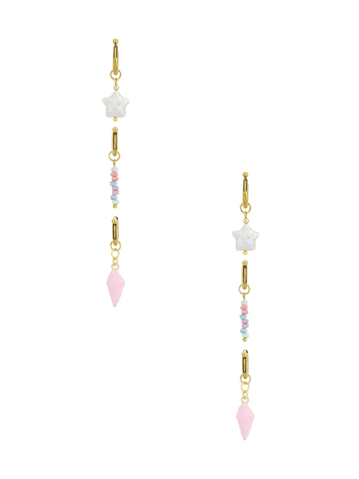 Casa Clara SORBET ビキニチャーム - Metallic Gold,Pink. - 画像1