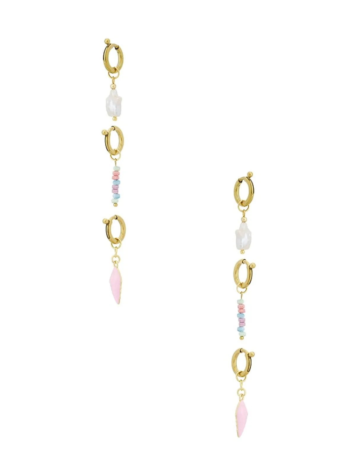 Casa Clara SORBET ビキニチャーム - Metallic Gold,Pink. - 画像3