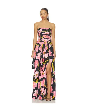 Cara Cara MONTREAL ドレス - Black,Pink. - サムネイル1