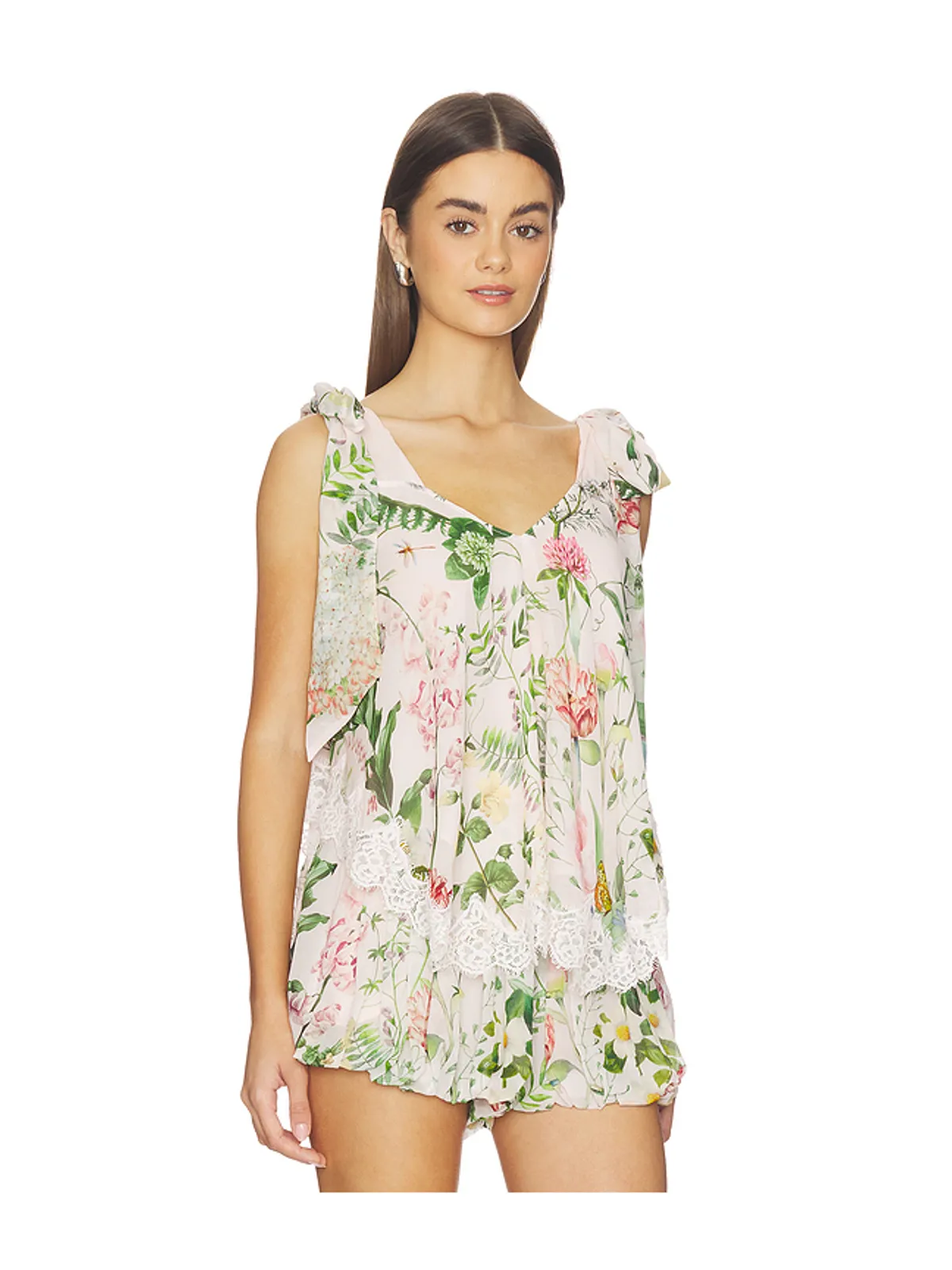 Cara Cara MARI トップ - Pink,Green. - 画像2