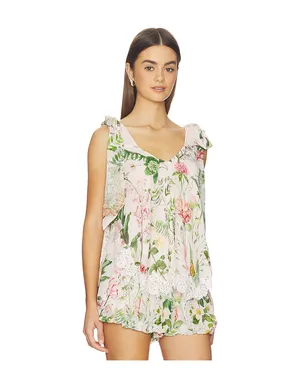 Cara Cara MARI トップ - Pink,Green. - サムネイル2