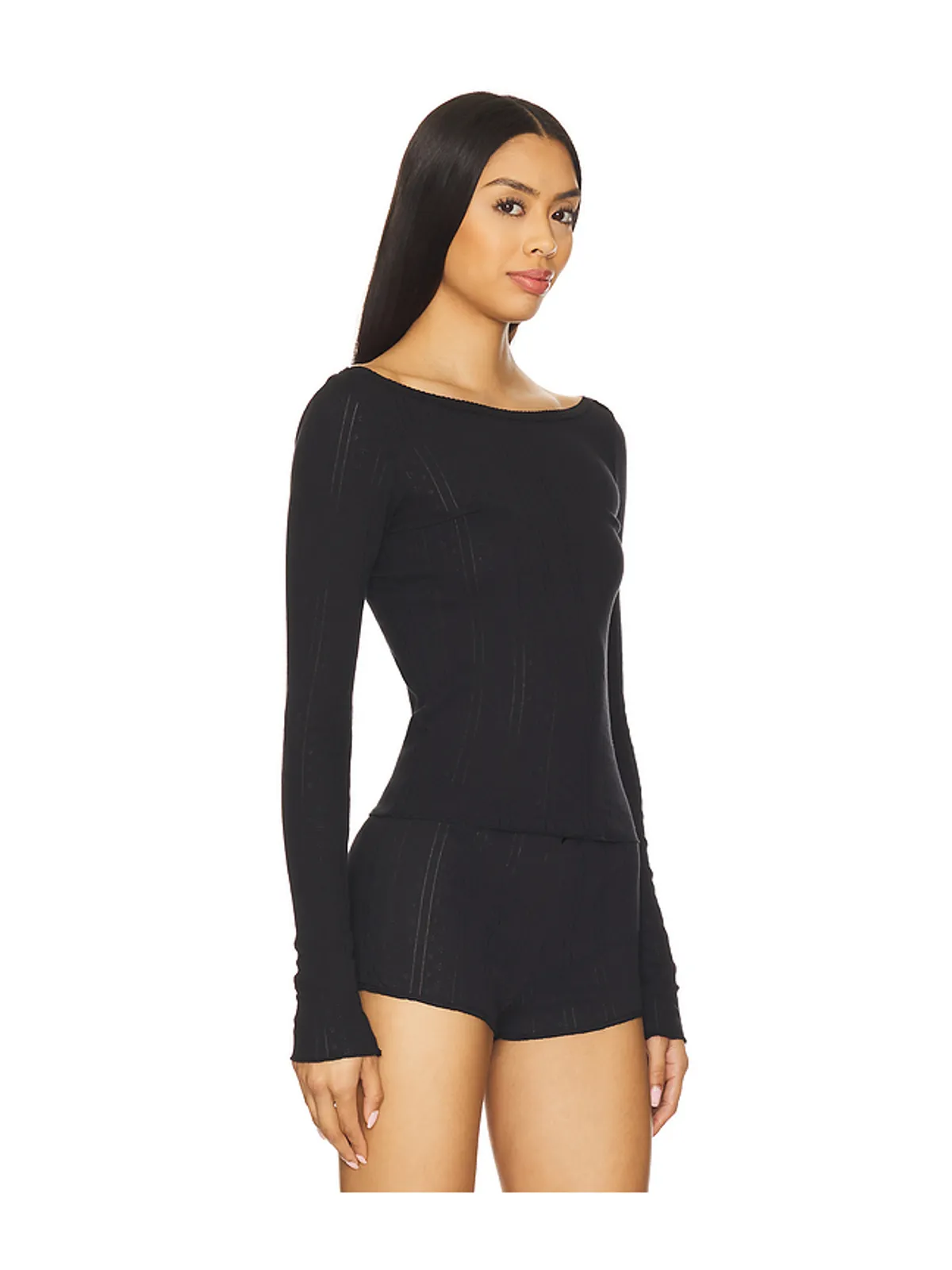 Cou Cou Intimates THE BATEAU TOP ボートネックトップ - 画像2