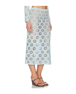 Calle Del Mar FLORAL CROCHET スカート - サムネイル2