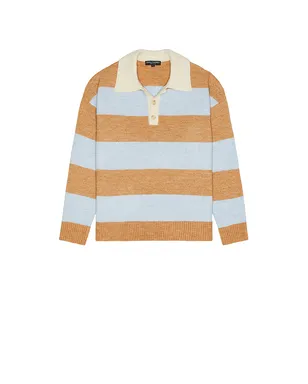 Central Park West セーター - Baby Blue,Beige. - サムネイル1