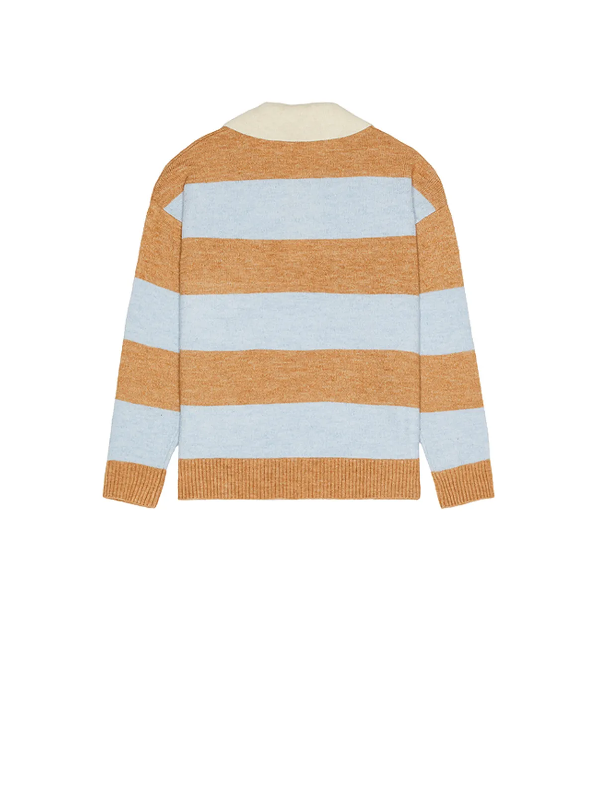 Central Park West セーター - Baby Blue,Beige. - 画像2