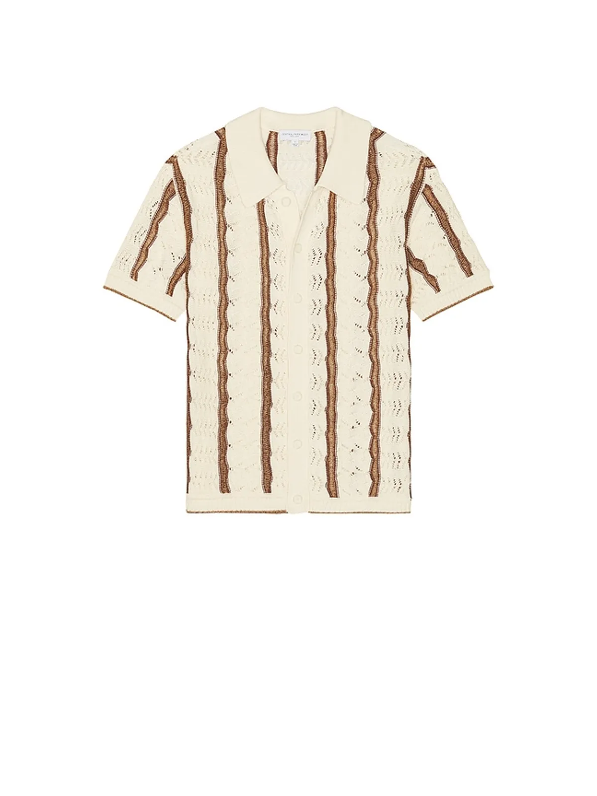 Central Park West NOVELTY STITCH ボタンダウンシャツ - 画像4