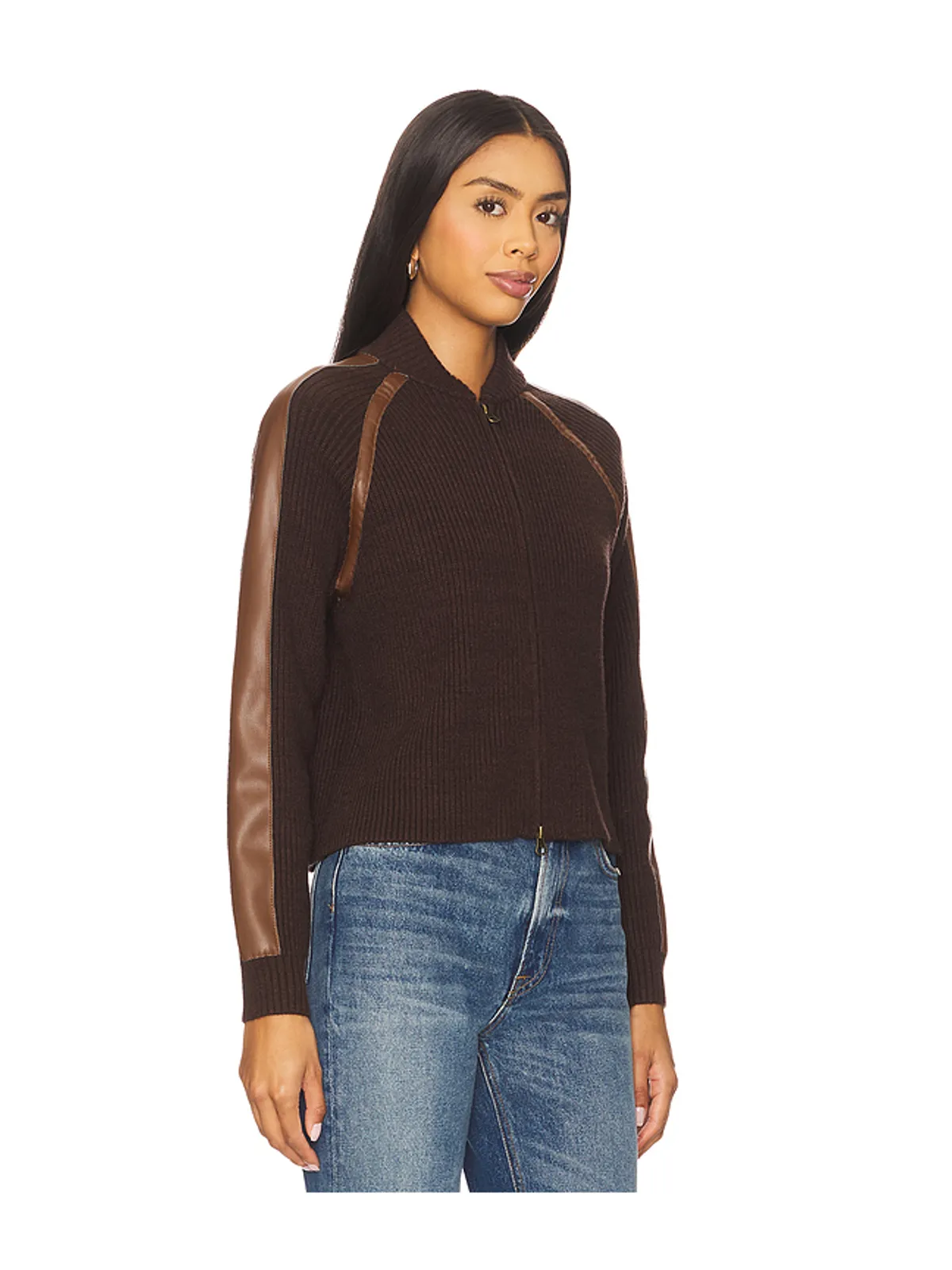 Central Park West ATLAS RAGLAN ジップアップジャケット - 画像2