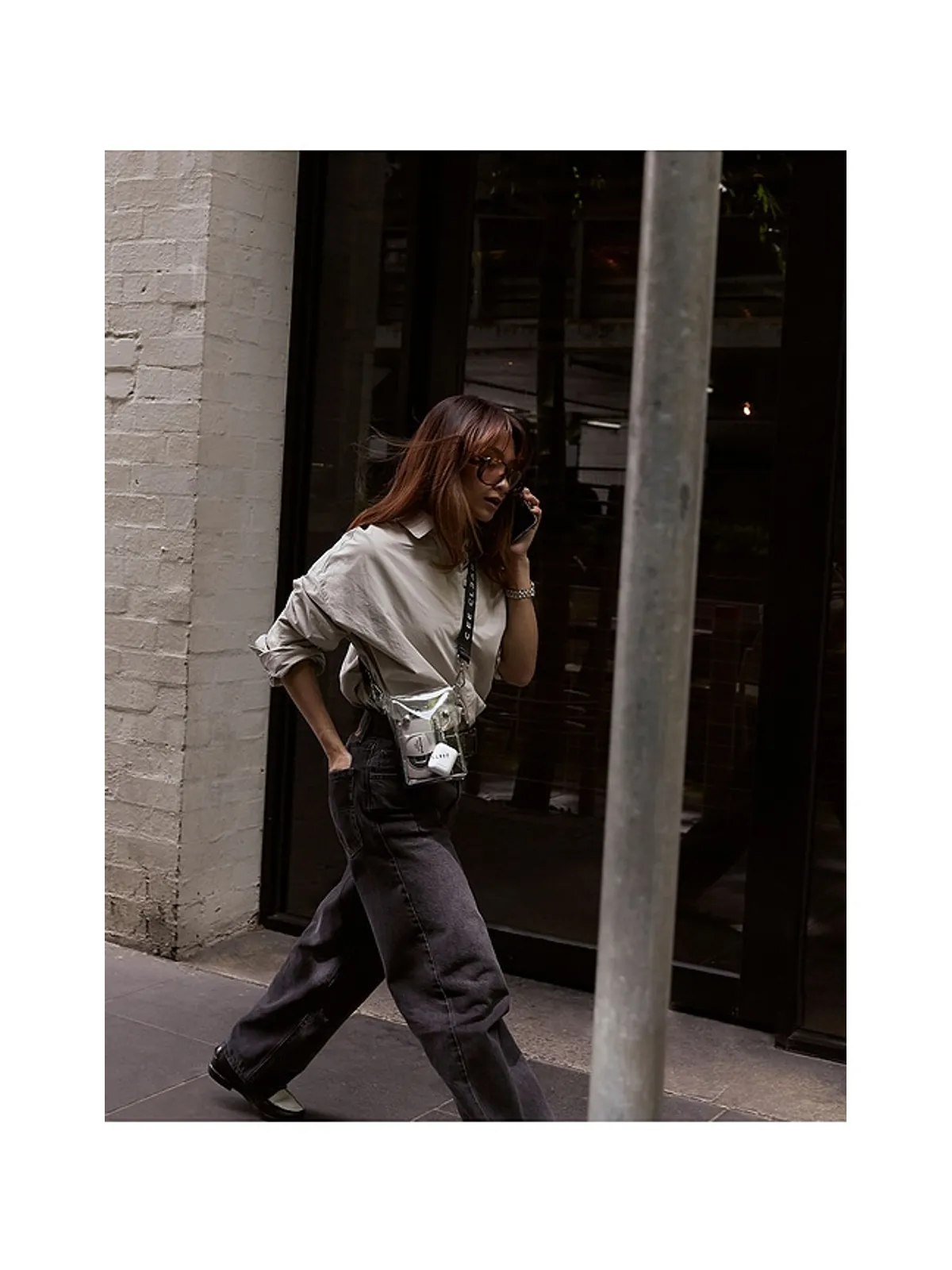 CEE CLEAR CROSSBODY BAG クロスボディ - 画像6