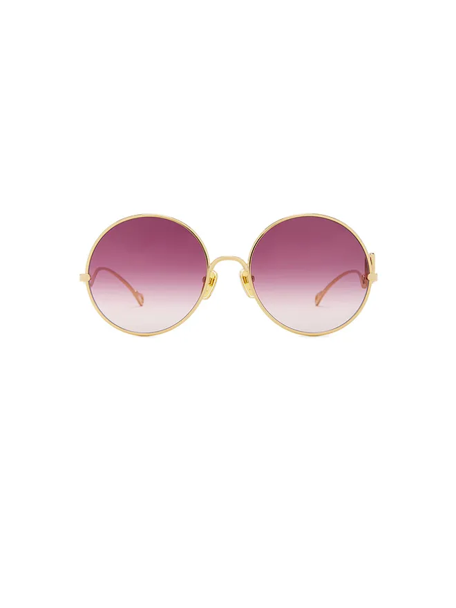 Chloe Chloe CHLO? ICONIC サングラス - Metallic Gold,Rose.の商品画像