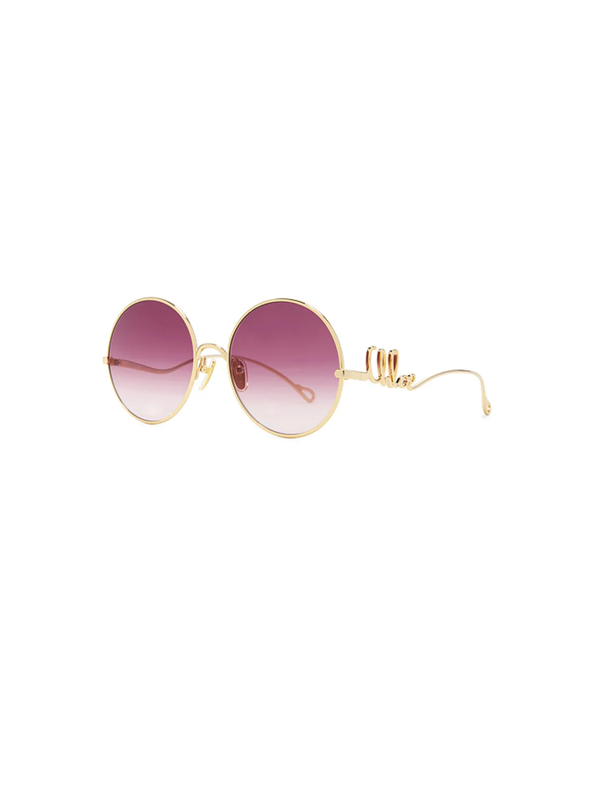 Chloe CHLO? ICONIC サングラス - Metallic Gold,Rose. - 画像2