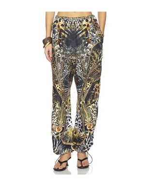Camilla PANT パンツ - Black,Yellow. - サムネイル1