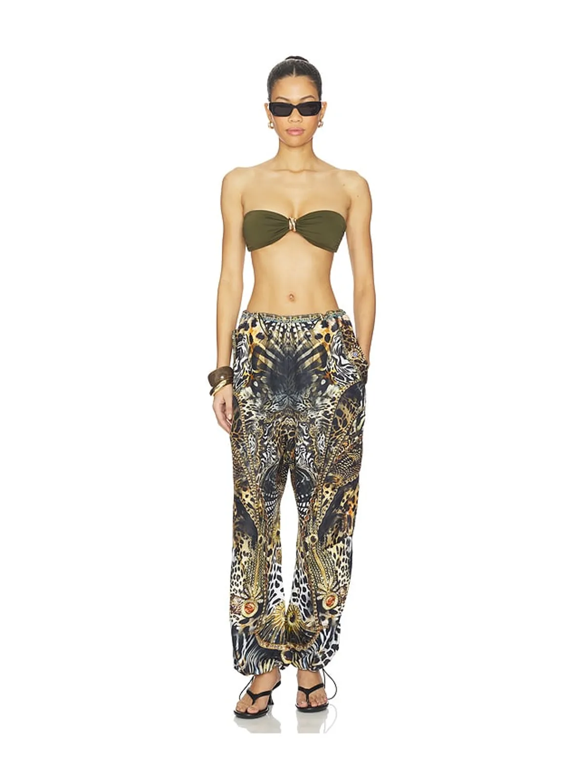Camilla PANT パンツ - Black,Yellow. - 画像5