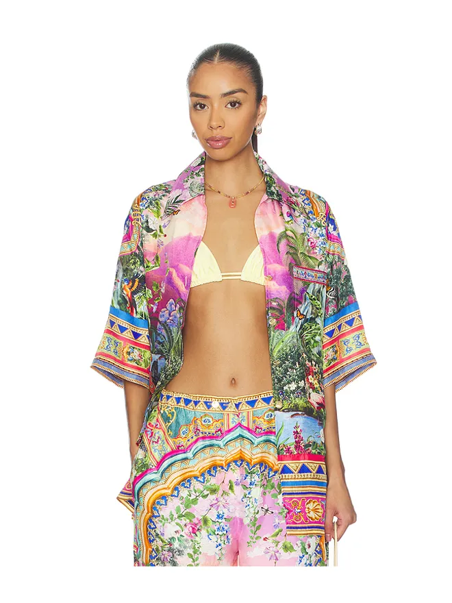 Camilla Camilla TOP トップ - Green,Pink.の商品画像