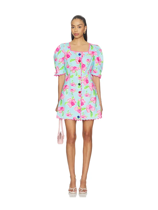 CeliaB CeliaB DISA ドレス - Baby Blue,Pink.の商品画像