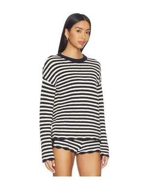 Ciao Lucia FEBO セーター - Navy,White. - サムネイル2