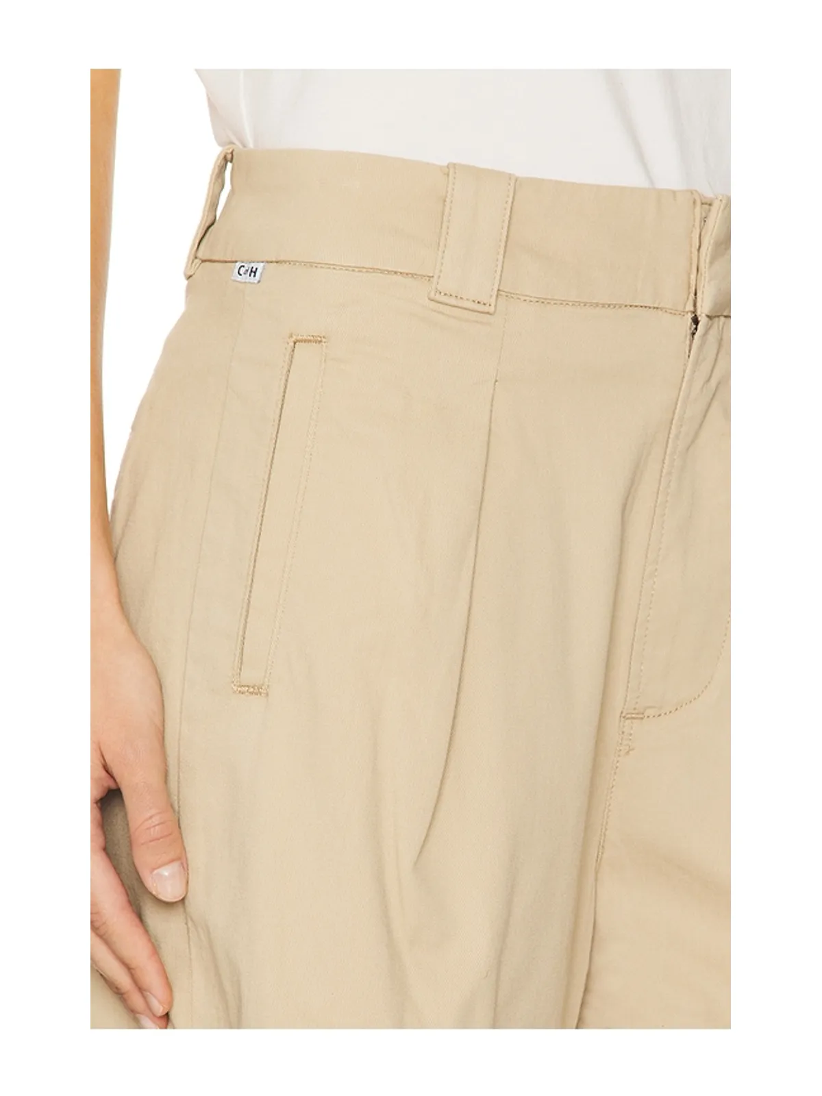 Citizens of Humanity CARA プリーツ入りショートパンツ - 画像6