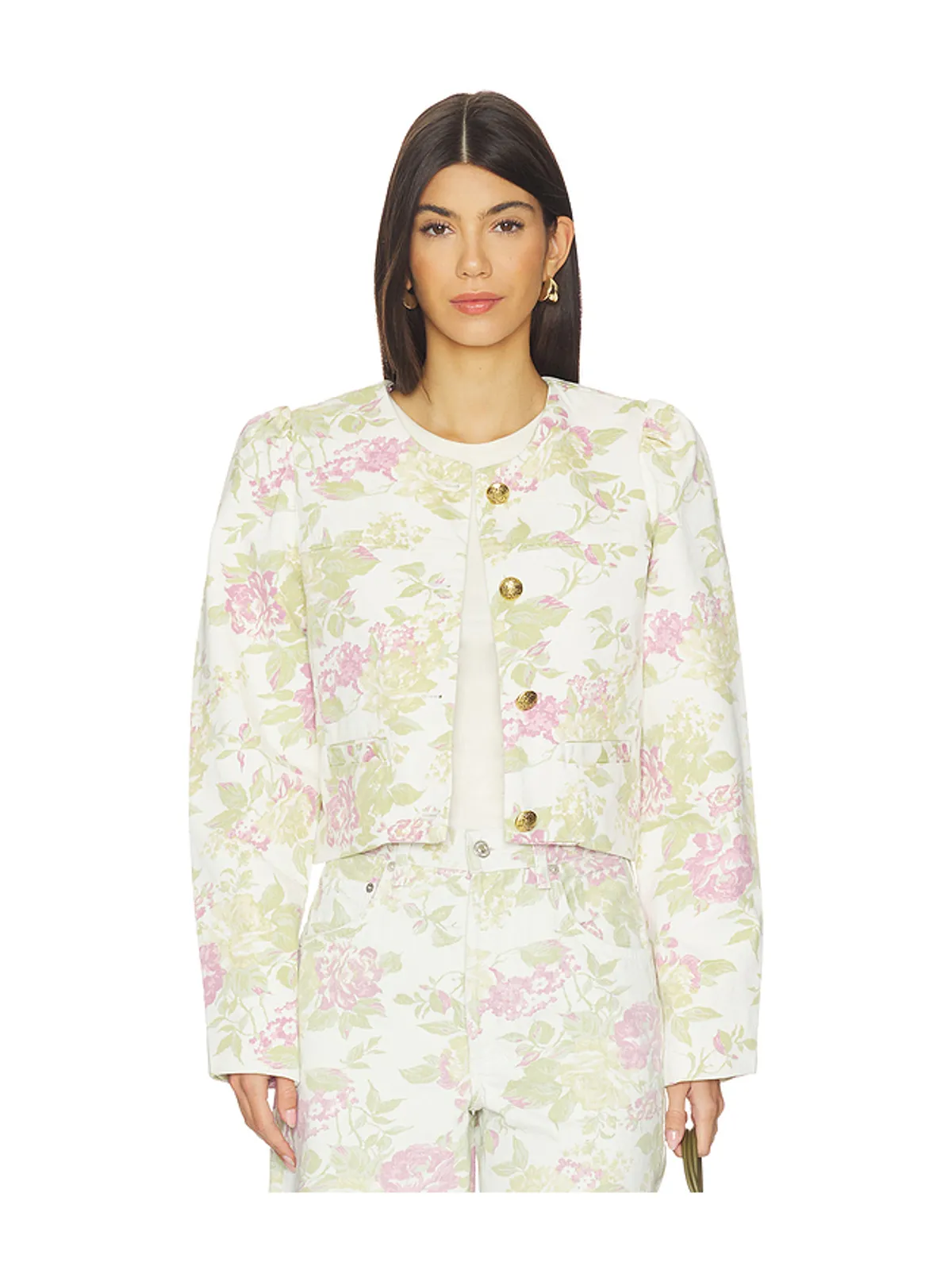 Citizens of Humanity ANITA ジャケット - Sage,Pink. - 画像2