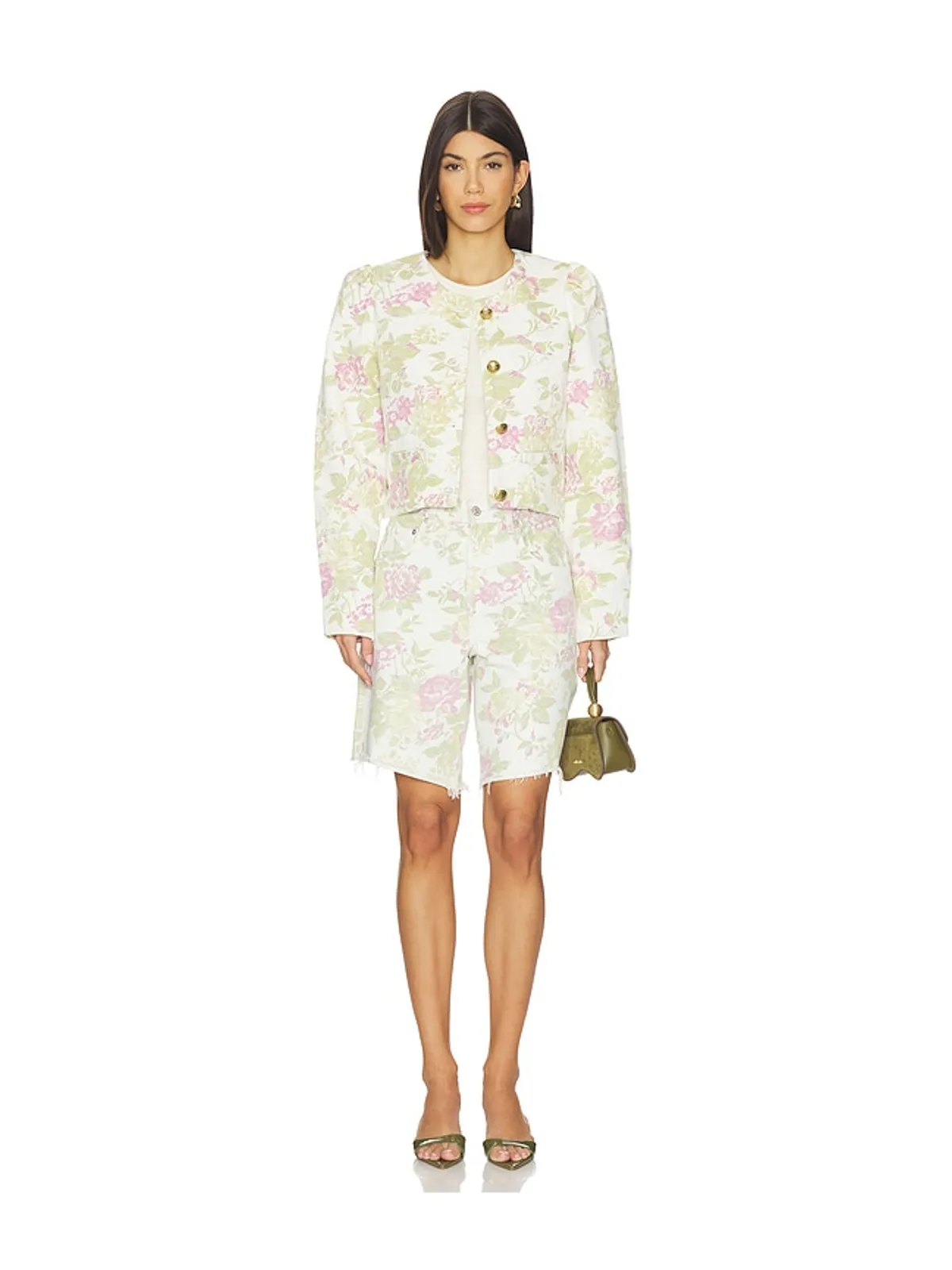Citizens of Humanity ANITA ジャケット - Sage,Pink. - 画像5