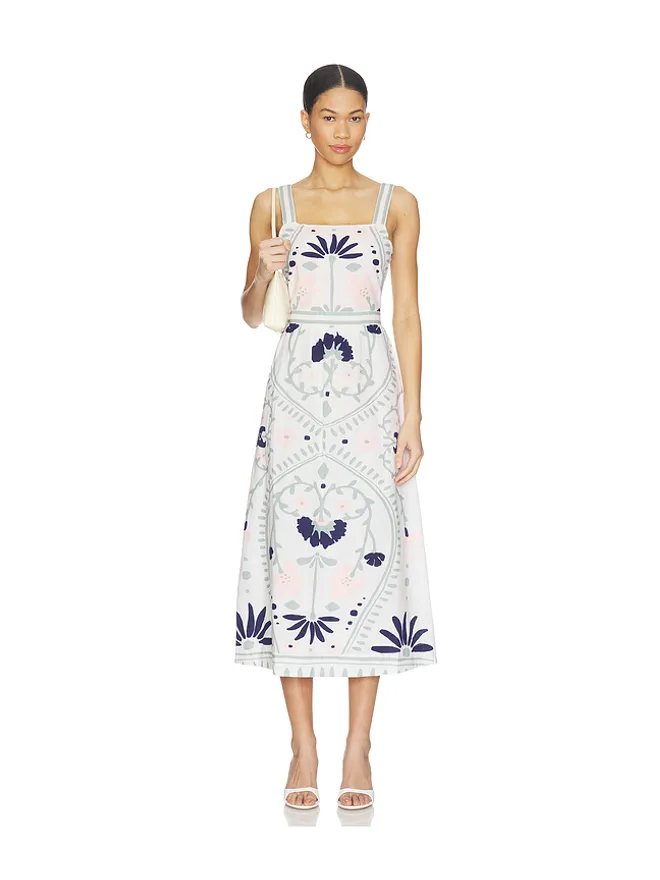 Cleobella Cleobella CARMEN ドレス - White,Sage.の商品画像