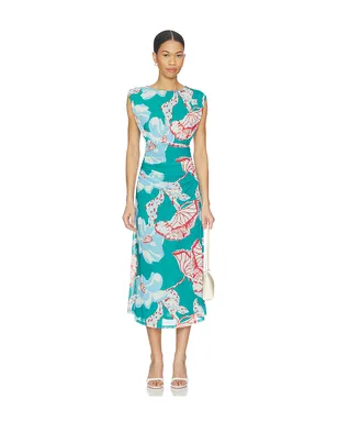 Cleobella JOELLE ドレス - Green,Blue. - サムネイル1