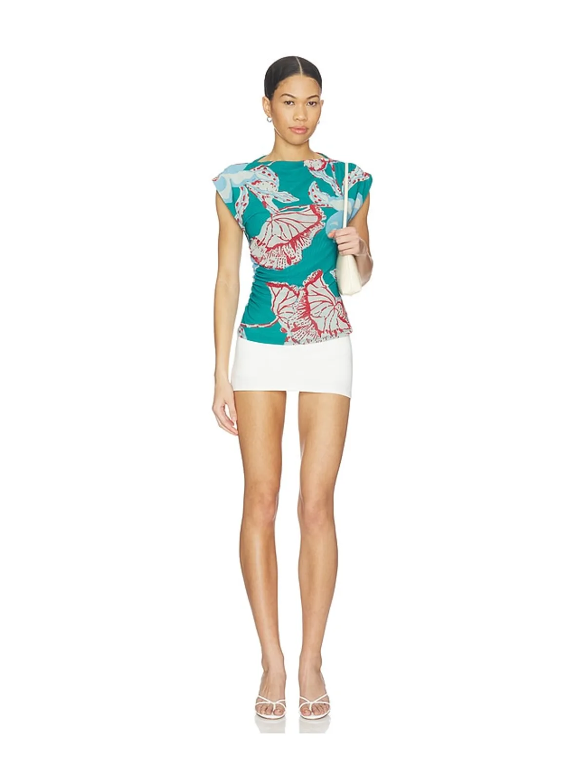 Cleobella ELLIE トップ - Green,Blue. - 画像4