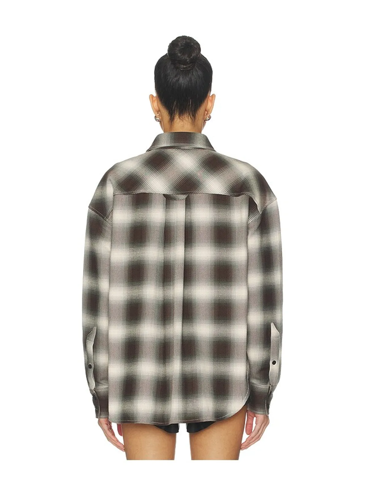 CLOSED シャツ - Black,Cream. - 画像4