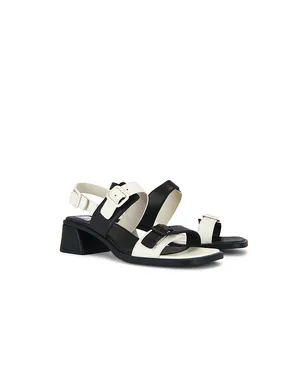 Camper KORA サンダル - Black,White. - サムネイル2