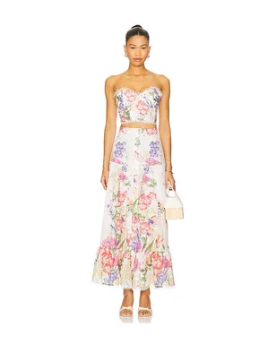 Charo Ruiz Ibiza BIO ストラップレストップ - Ivory,Pink. - サムネイル4