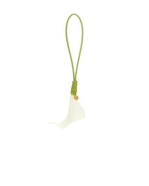 Cult Gaia CALLA バッグチャーム - White,Green. - サムネイル1