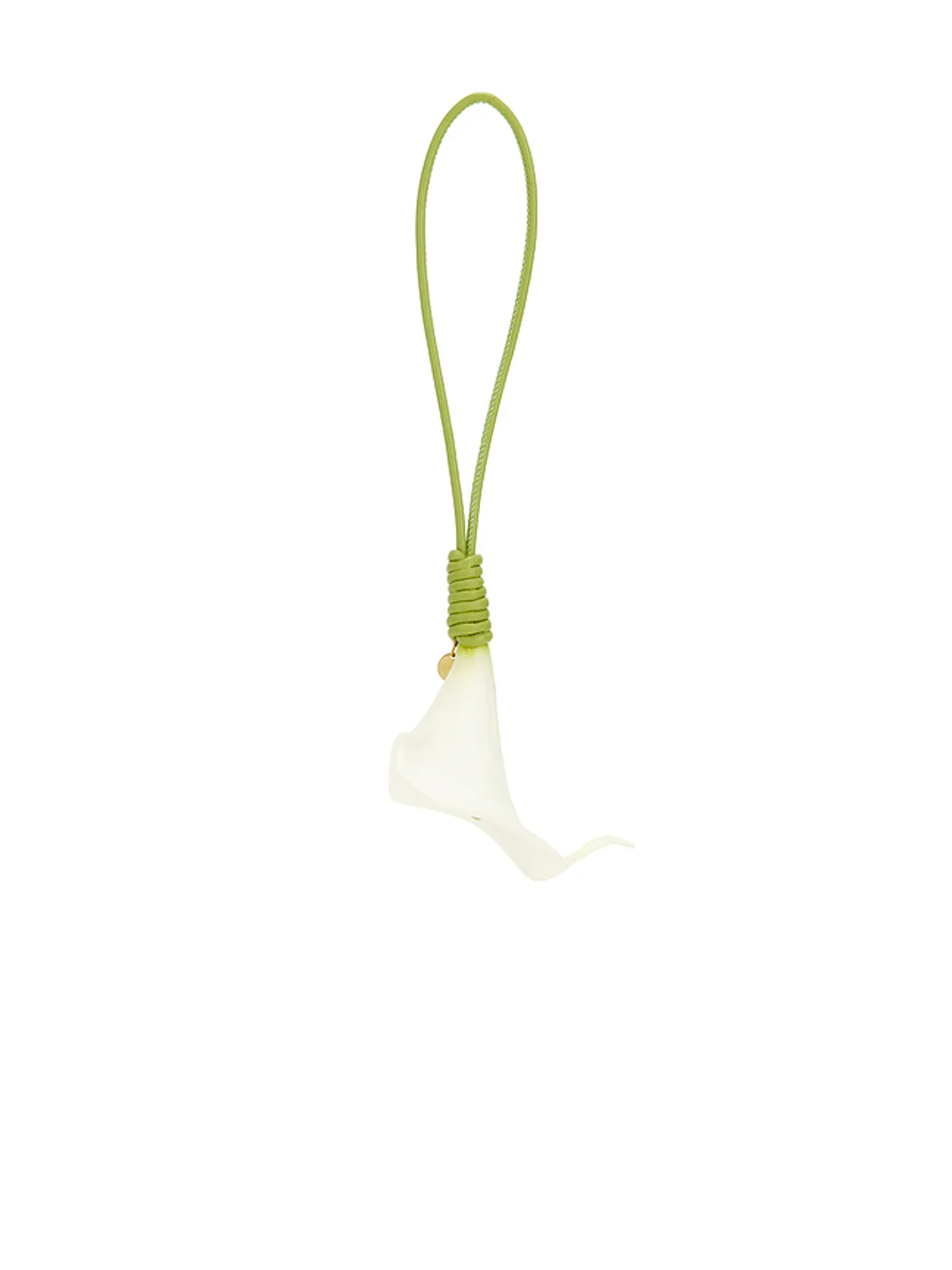 Cult Gaia CALLA バッグチャーム - White,Green. - 画像2