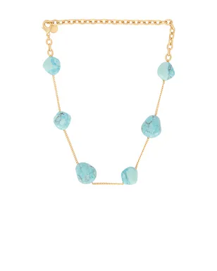 Cult Gaia ANDIE ネックレス - Teal,Metallic Gold. - サムネイル1