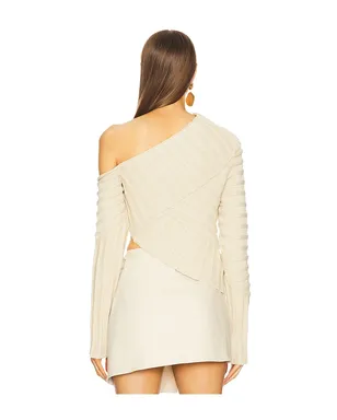 Cult Gaia JAIDAN KNIT トップ - サムネイル4
