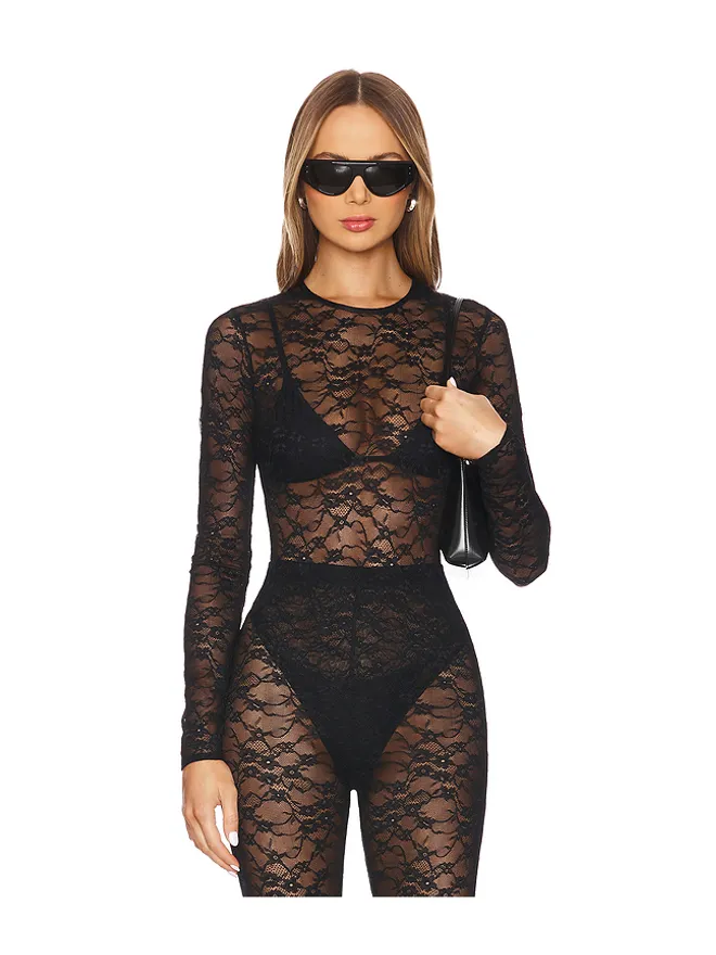 CULTNAKED CULTNAKED LACE SKIN ボディスーツの商品画像