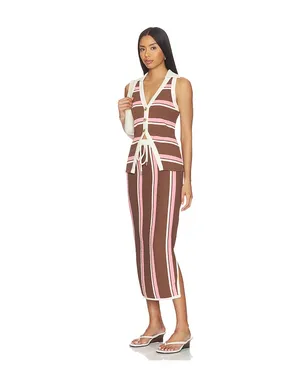 Curaae by Elliatt CADY ベストトップ - Brown,Pink. - サムネイル4