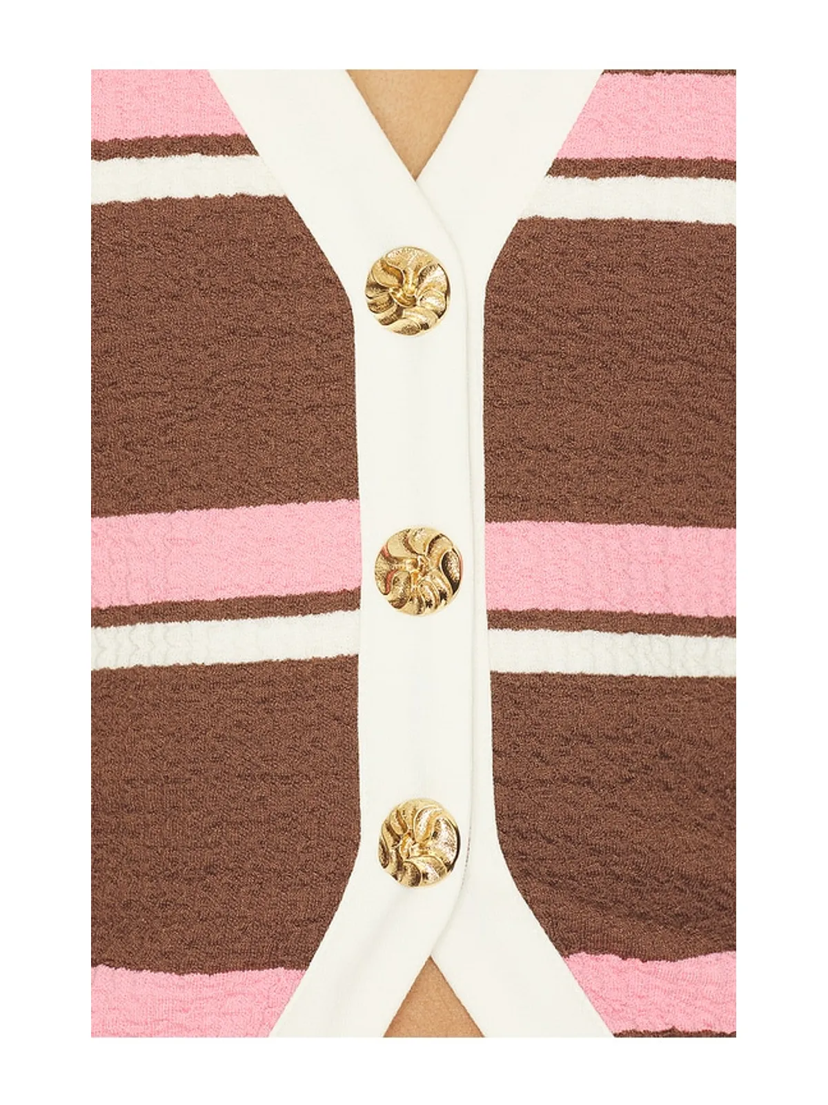 Curaae by Elliatt CADY ベストトップ - Brown,Pink. - 画像5