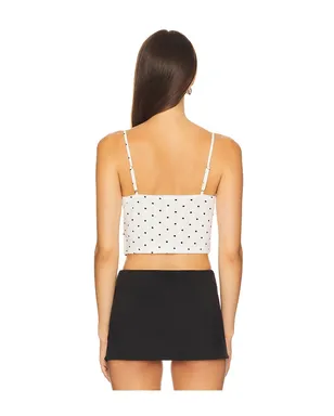CUUP POINTELLE タンクトップ - White,Black. - サムネイル3
