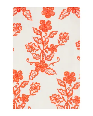 Amanda Uprichard CORALINE ドレス - Ivory,Burnt Orange. - サムネイル4