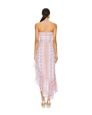 Amanda Uprichard DRESS ハイロードレス - Lavender,Coral. - サムネイル4