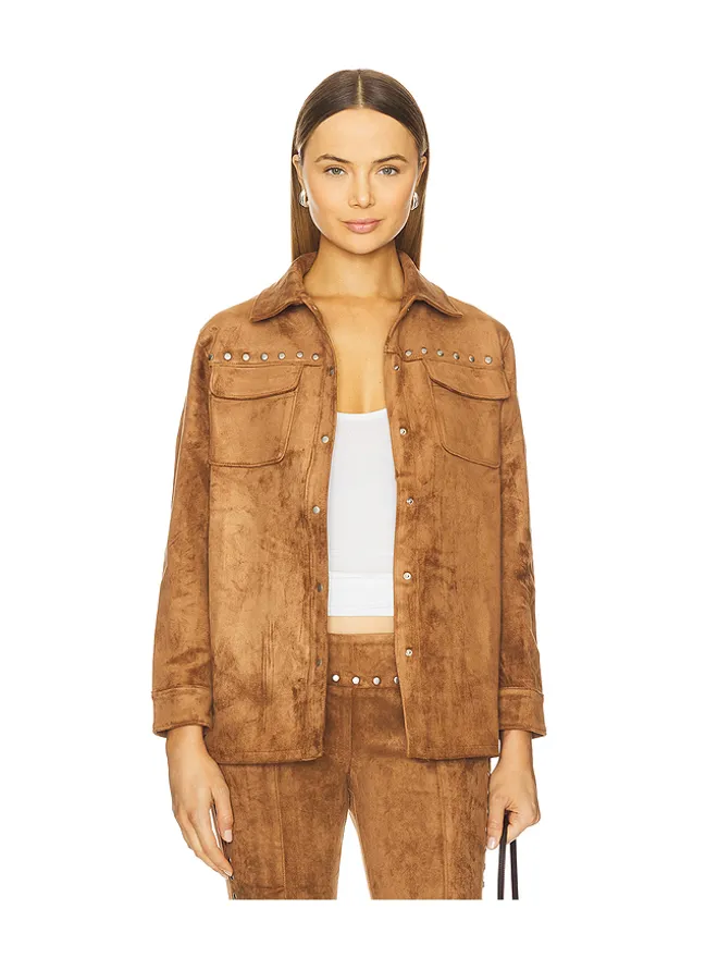 Amanda Uprichard Amanda Uprichard NIRVANA スエードジャケットの商品画像