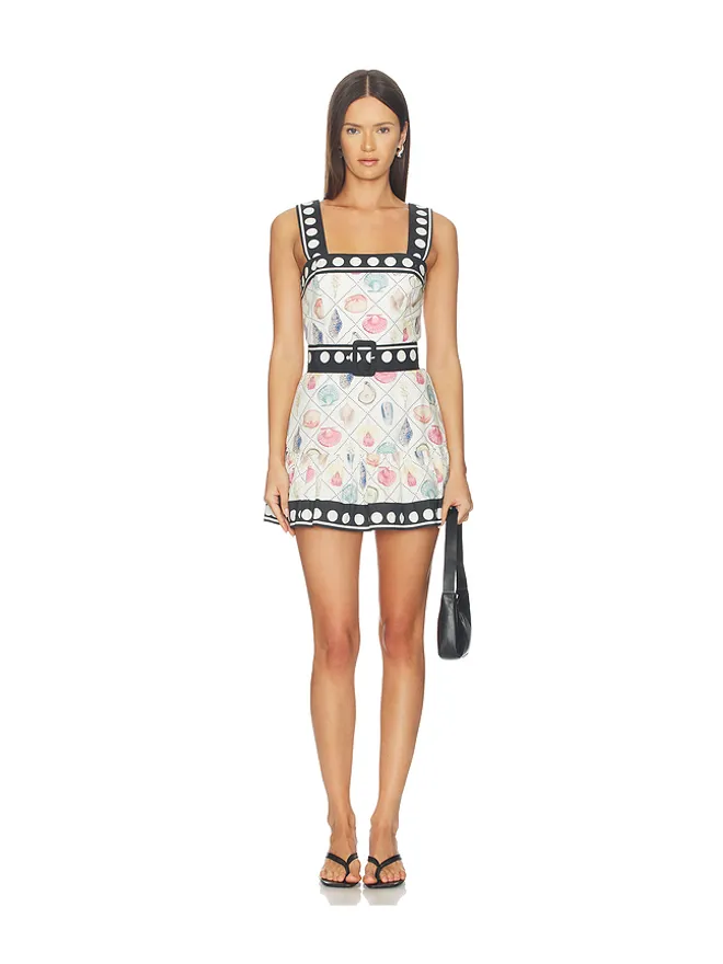 Amanda Uprichard Amanda Uprichard LENA オールインワン - White,Black.の商品画像